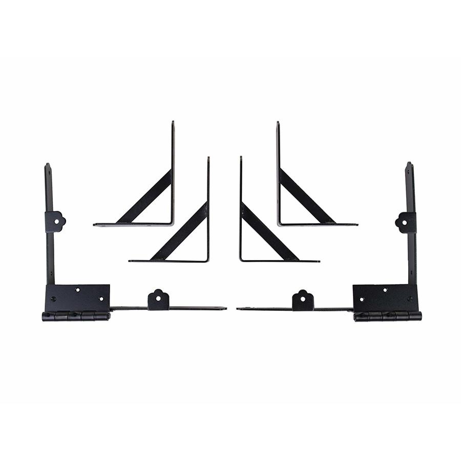 NUVO Iron GCBHK01 83/4in Black Gate Kit in the Gate Hardware