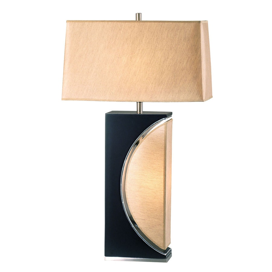 Nova Lighting 30 In Dark Brown Wood Brushed Nickel And Nova Lighting 30 In Dark Brown Wood Brushed Nickel And Etruscan Gold Standard Table