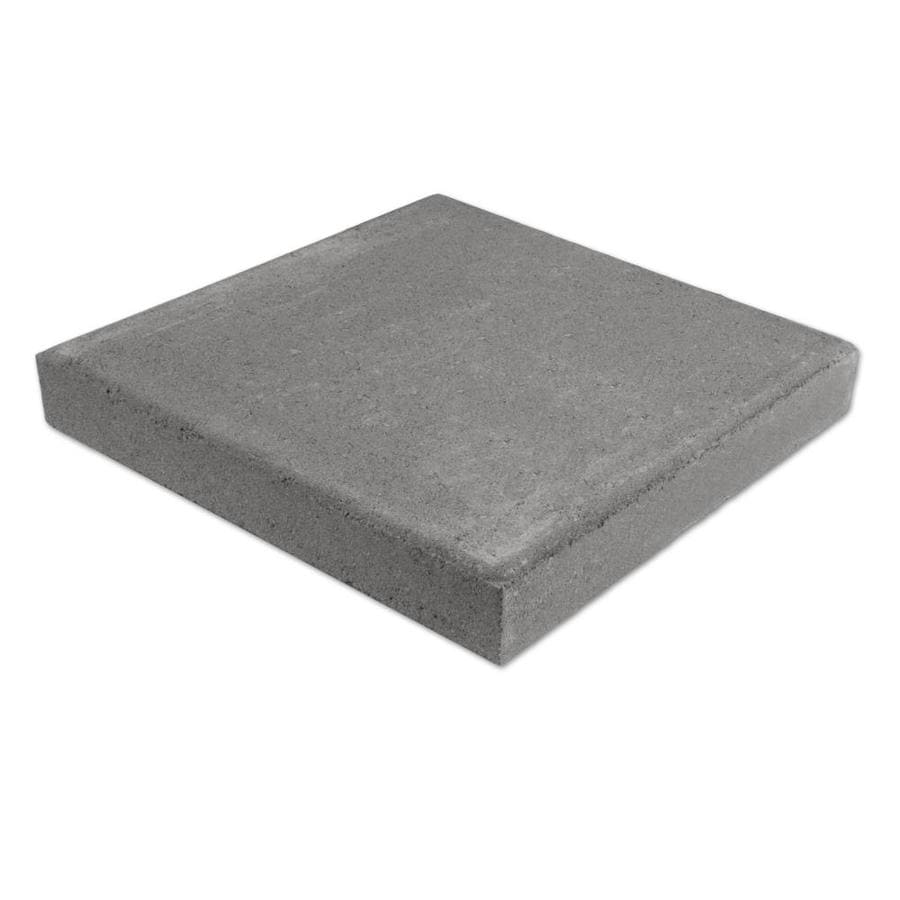 Natural Gray Color Concrete Patio Stone Common 16 In X 16 In