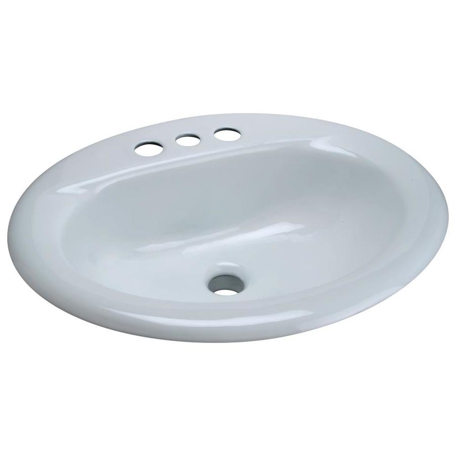 Zurn White Cast Iron Drop In Round Bathroom Sink At Com Zurn White Cast Iron Drop In Round Bathroom Sink