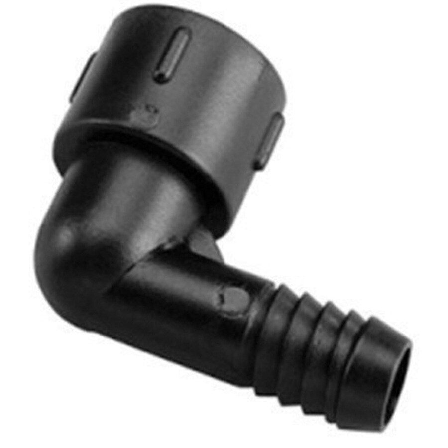 Apollo 1/2in Polyethylene Drip Irrigation Elbow in the Drip Irrigation