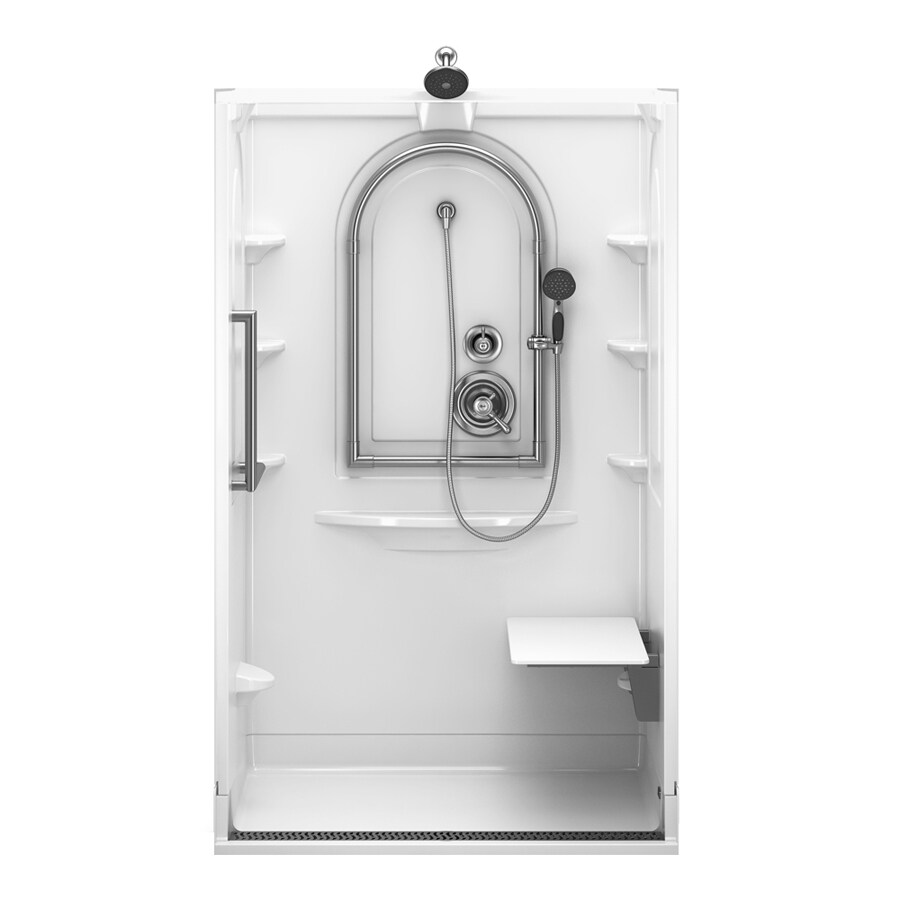 DELTA 783/4in H x 48in W x 34in L Delta Bathing Systems White