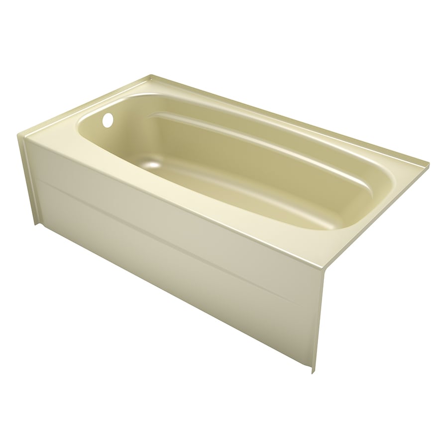 DELTA 245430AL01 Styla 30-in W x 54-in L Acrylic Rectangular Left-Hand Drain