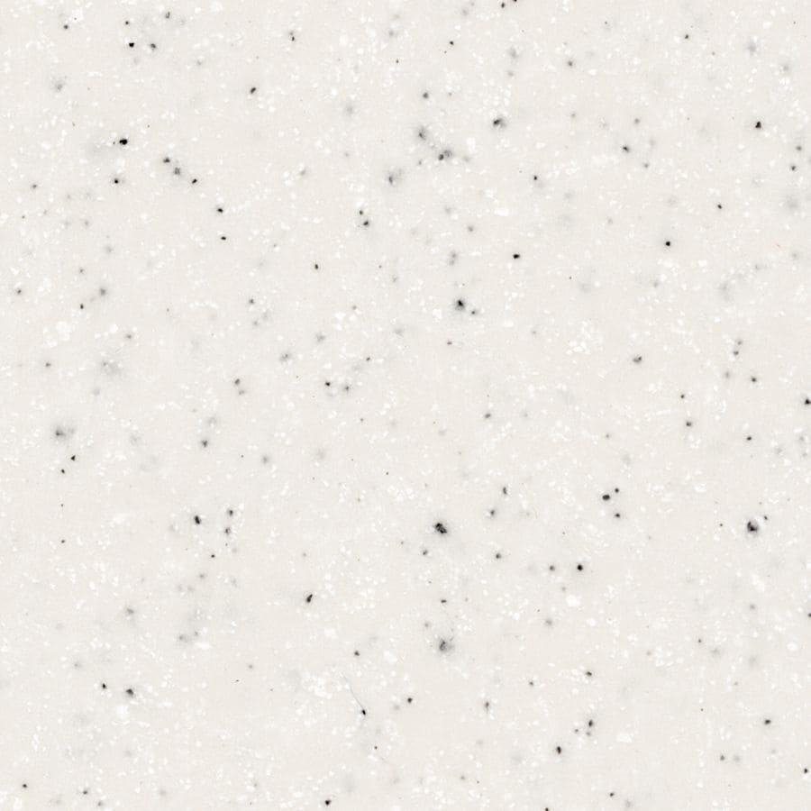 SWAN 3-in H x 22-in L Tahiti White Solid Surface Bathroom Side Splash