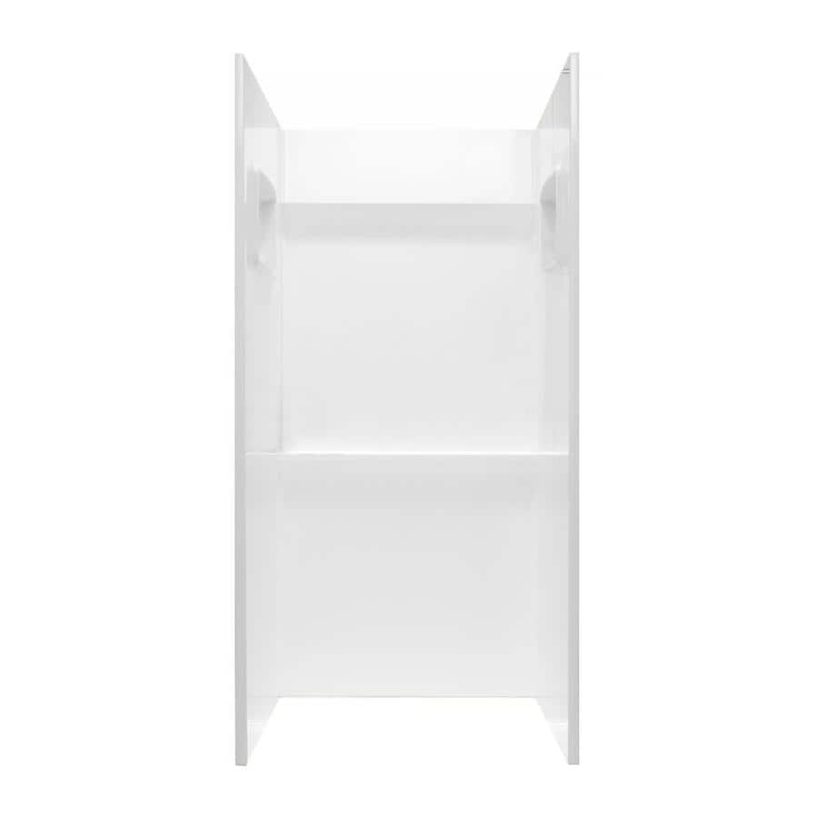 SWAN White Panel Kit Shower Wall Surround (32in x 32in) in the Shower Wall Surrounds