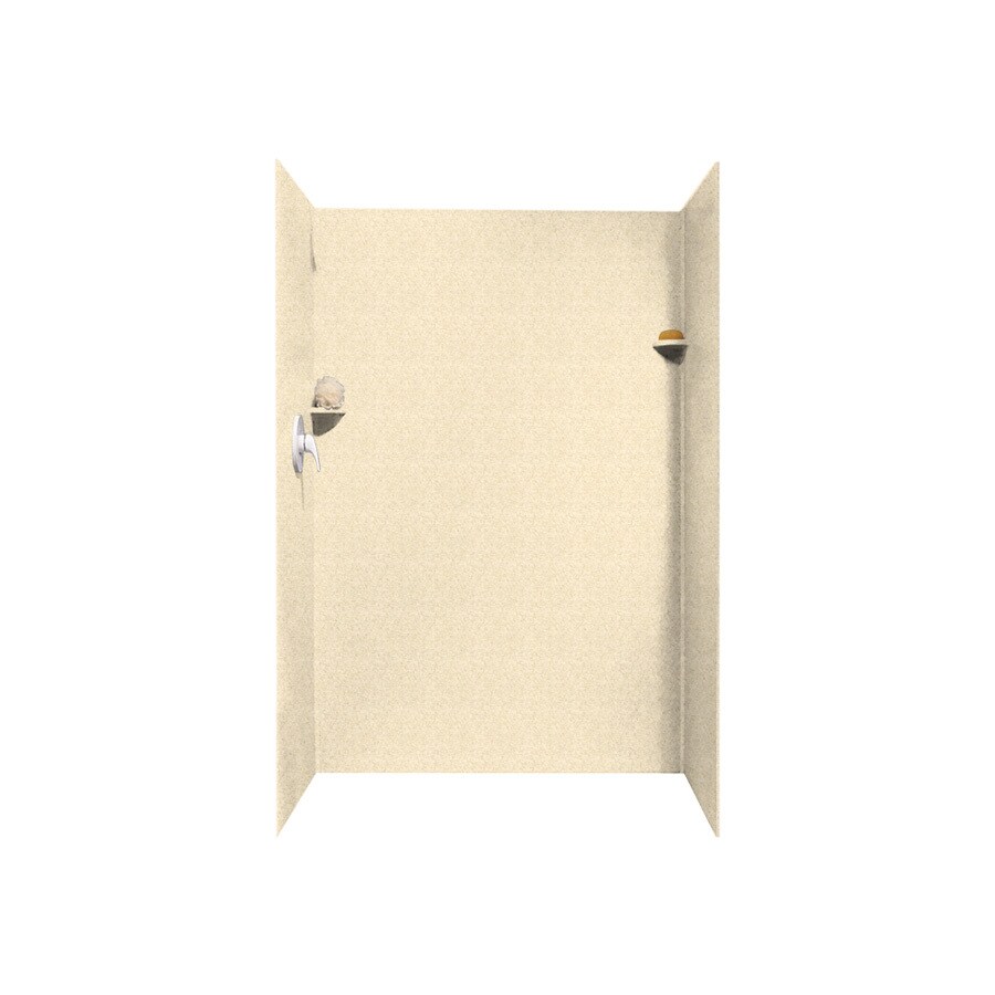 Swanstone SK344872.063 Cornflower One-Piece Shower Wall Surround (34-in)