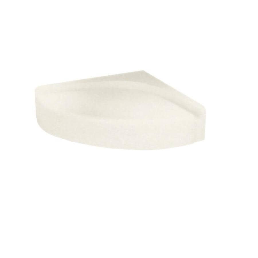 SWAN Tahiti Ivory Composite Wall Mount Shower Seat at ...