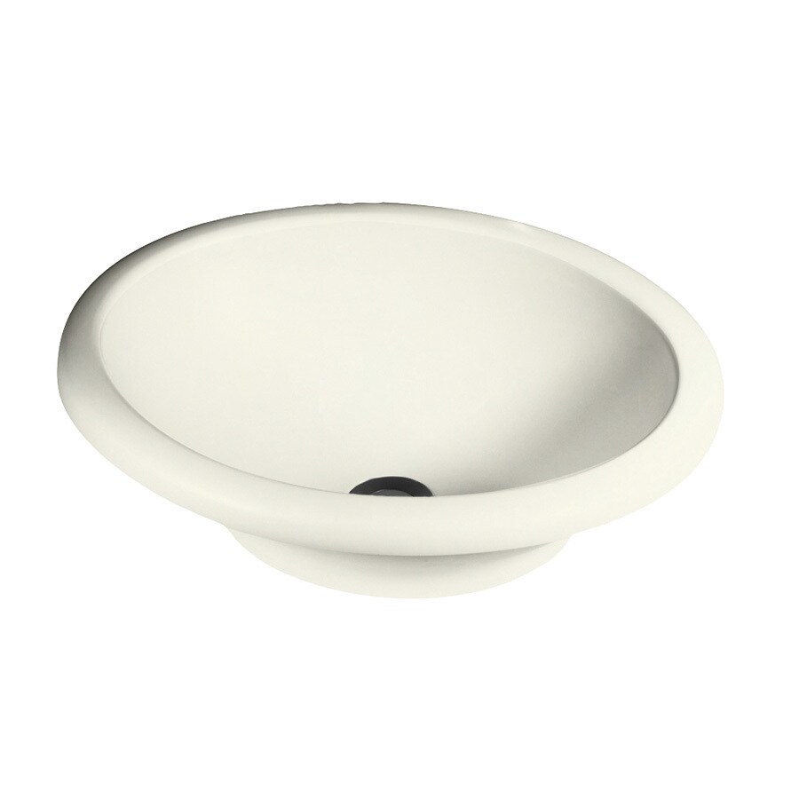 Swanstone TR01815HL.018 Hilo Bisque Composite Vessel Bathroom Sink