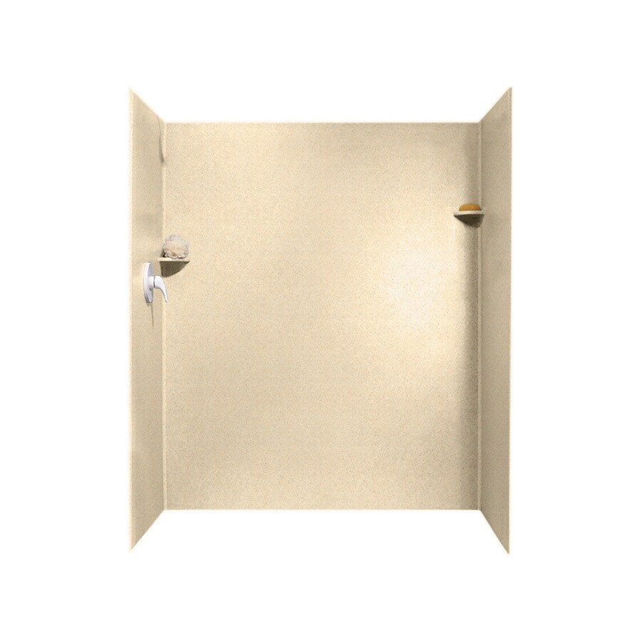 Swanstone SK346072.063 Cornflower Panel Kit Shower Wall Surround (34-in x 60-in)