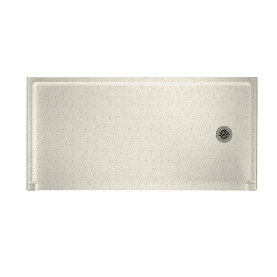 Swanstone SB03060RM.058 Tahiti Matrix Solid Surface Shower Base (Drain Included) (Common: 30-in x 60-in; Actual: 30-in x 60-in)