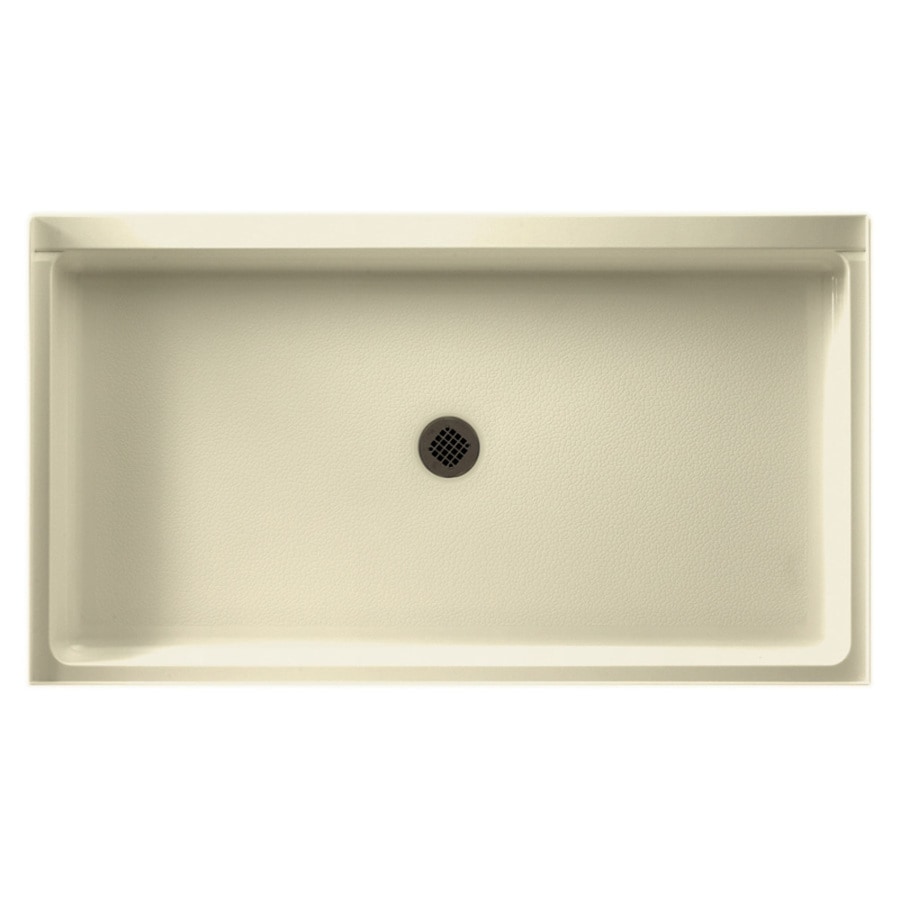 Swanstone Bone Veritek Shower Base Common 60 In W X 32 L Swanstone Bone Veritek Shower Base Common 60 In W X 32