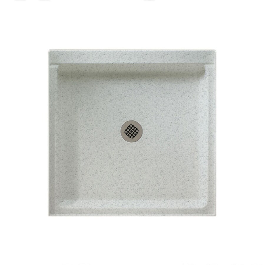 Swanstone Tahiti Gray Solid Surface Shower Base 36 In W X L Swanstone Tahiti Gray Solid Surface Shower Base 36 In W X L