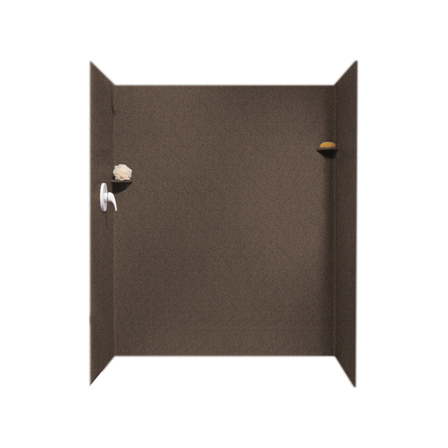 Swanstone Sierra Panel Kit Shower Wall Surround (34in x 60in) at
