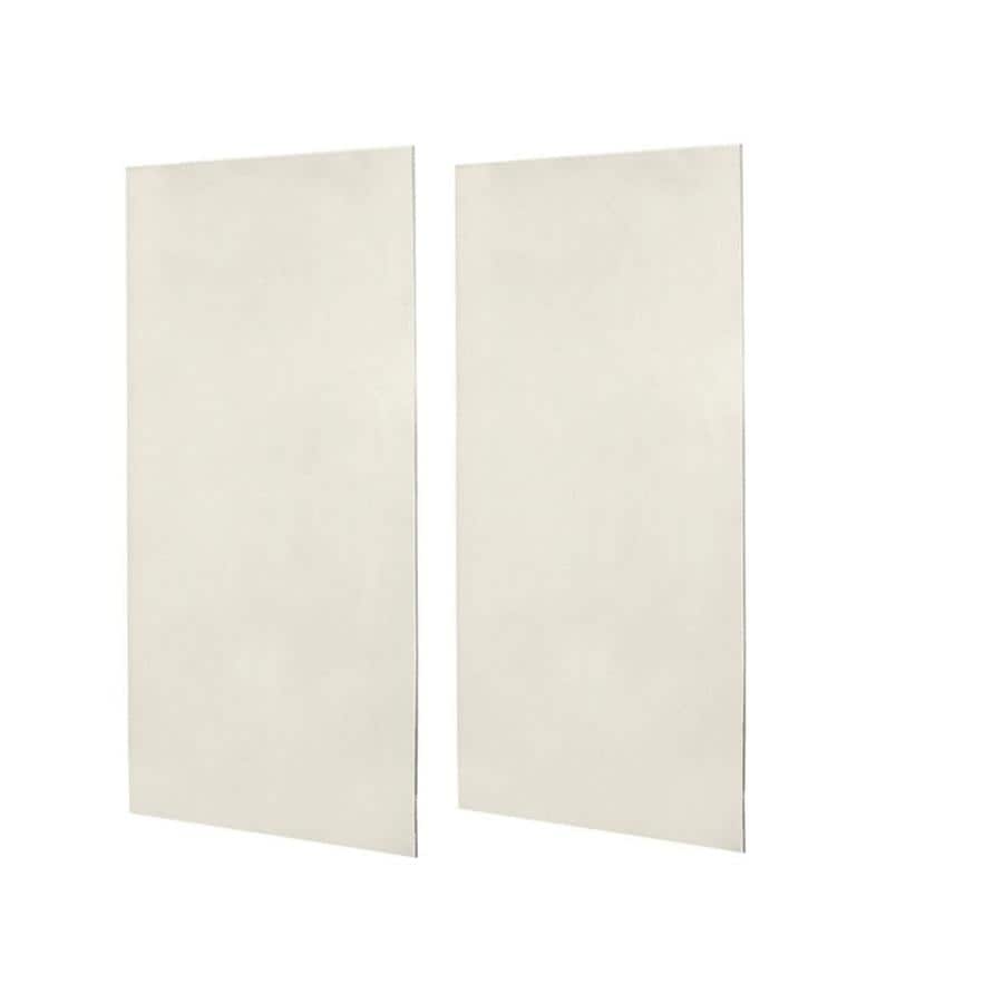 Swanstone Glacier Solid Surface Shower Wall Surround Back Panel (Common ...