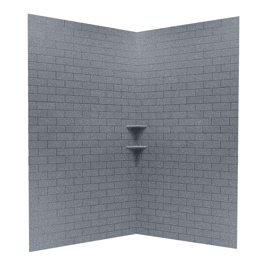 Swanstone Night Sky Solid Surface Shower Wall Surround Corner Wall 