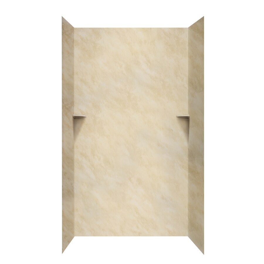 Swanstone Golden Steppe Shower Wall Surround Side And Back Swanstone Golden Steppe Shower Wall Surround Side And Back Kit Common 48