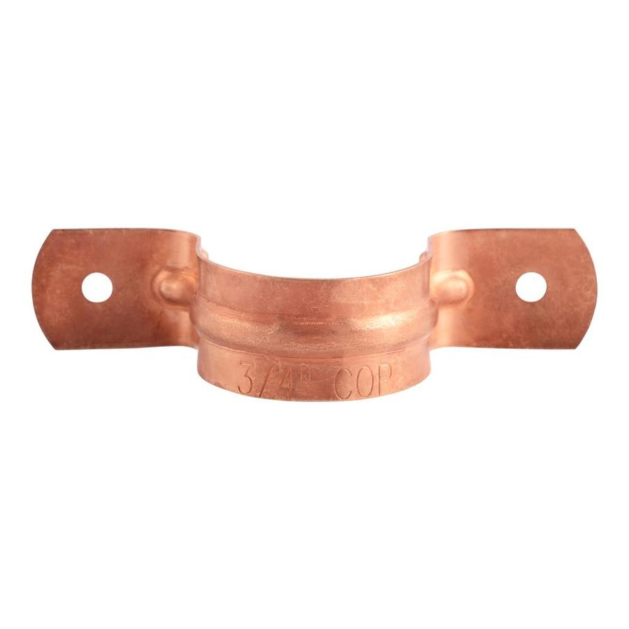 HoldRite 3/4-in Copper 2-Hole Strap in the Pipe Support & Clamps ...