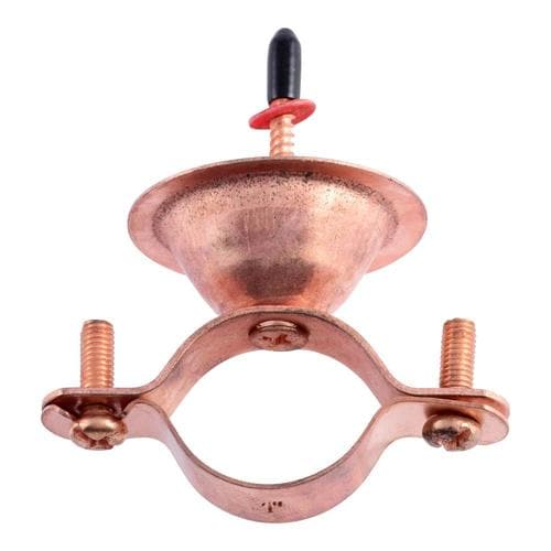 Holdrite 1 In To 1 In Dia Copper Plated Steel Bell Hanger In The Pipe