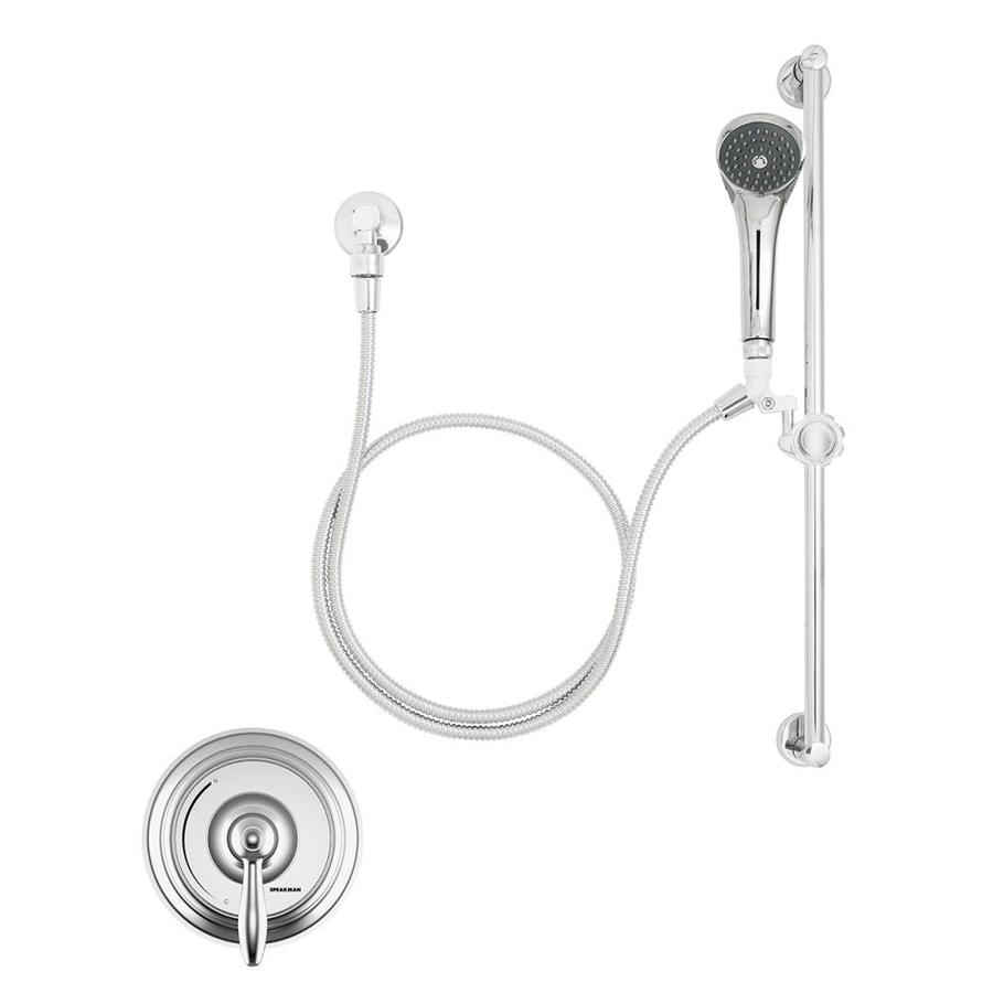 Speakman SentinelPro Polished Chrome 1 Handle Tub and Shower Faucet with Single Function Showerhead
