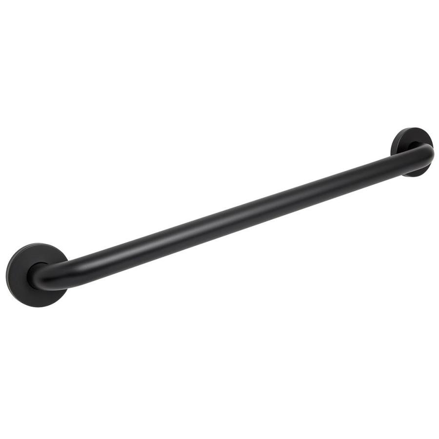 Speakman Matte Black Wall mount Grab Bar at