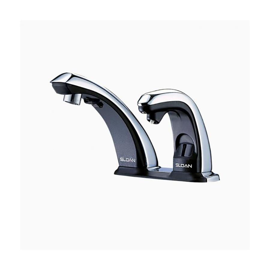 Sloan Polished Chrome Touchless 2-hole Bathroom Sink ...