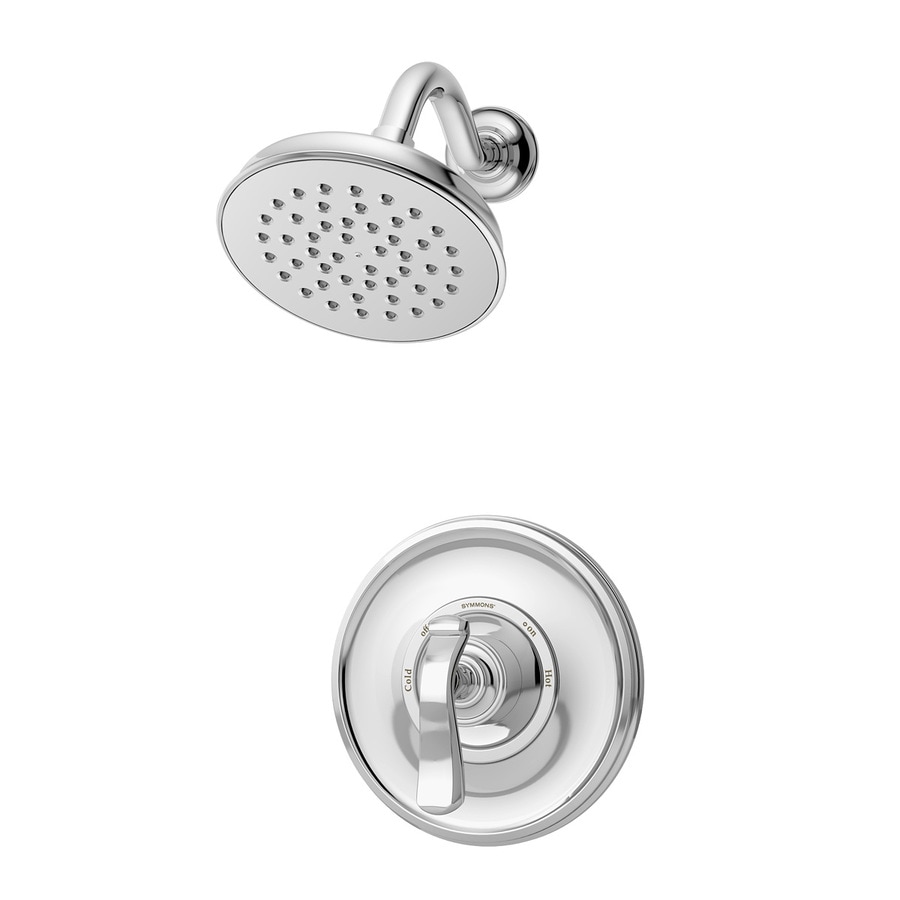 Symmons S-5101 Winslet Chrome 1-Handle Commercial Shower Faucet with Valve