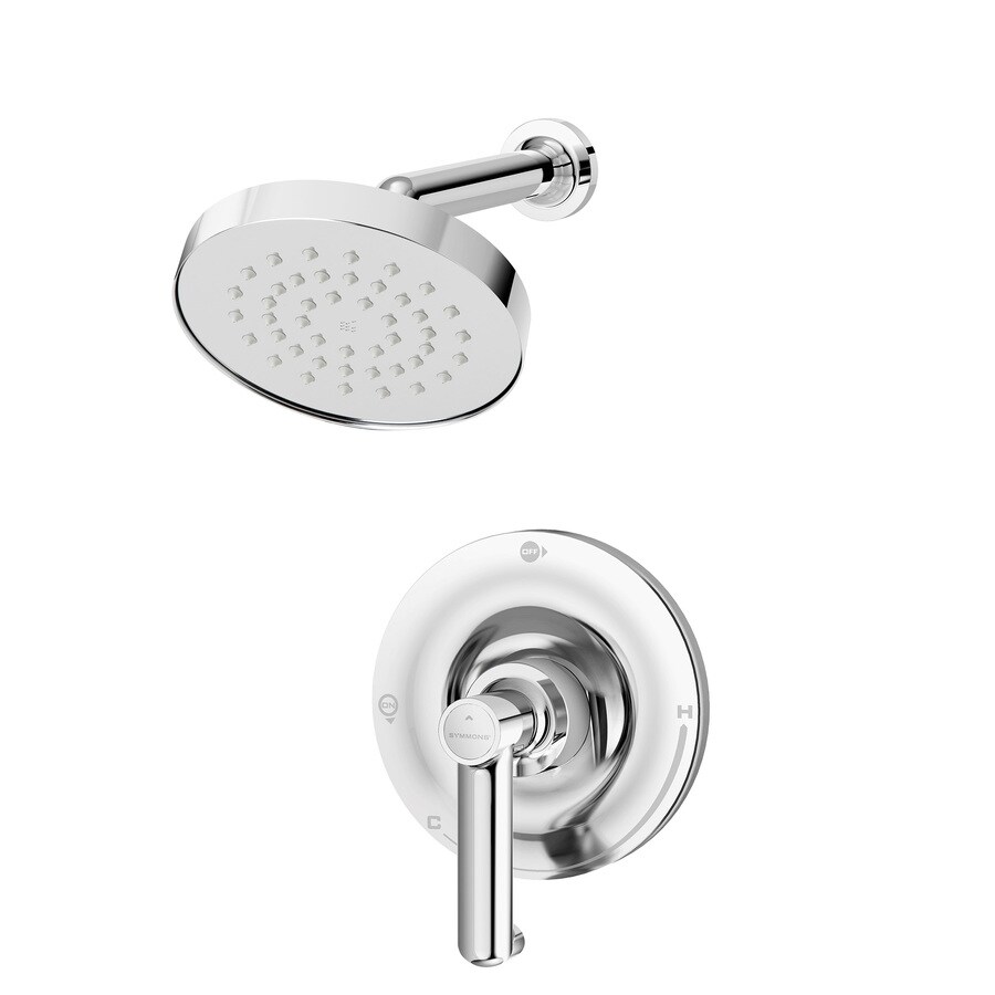 Symmons Museo Chrome 1Handle Shower Faucet with Single Function