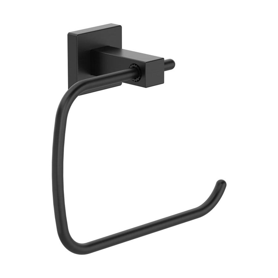 Symmons Duro Matte Black Wall Mount Towel Ring at Lowes.com