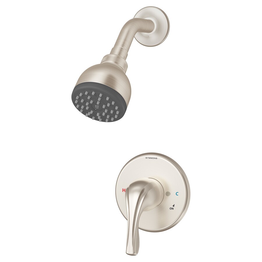 Symmons Origins Satin Nickel 1-Handle Shower Faucet in the Shower ...