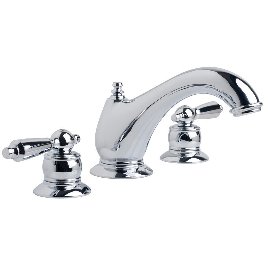 Symmons Allura Chrome 2 Handle Widespread Watersense Bathroom Sink