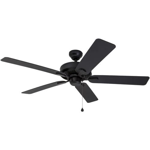 Harbor Breeze Calera 52-in Antique Bronze Indoor/Outdoor Ceiling Fan (5 ...