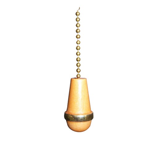 Harbor Breeze 7in Pecan Wood Pull Chain in the Ceiling Fan Pull Chains