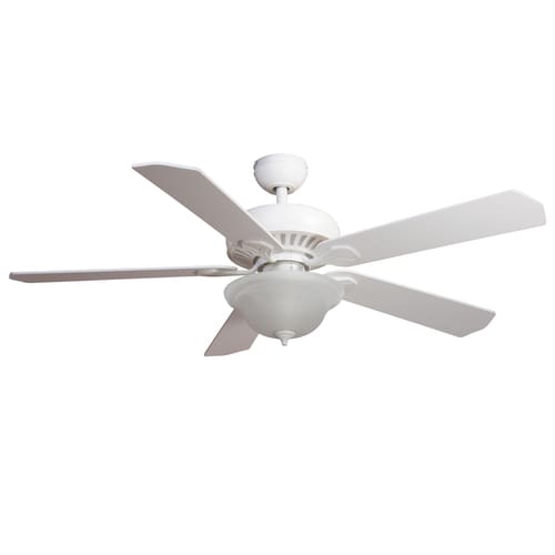 Harbor Breeze Crosswinds 52 In White Indoor Ceiling Fan With Light