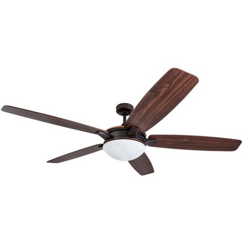 Harbor Breeze Kingsbury 70 In Oil Rubbed Bronze Indoor Ceiling Fan With Light Kit And Remote 5 Blade At Lowes Com