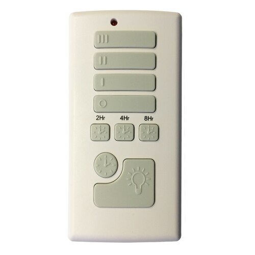 3 Speed Off White Handheld Universal Ceiling Fan Remote Control