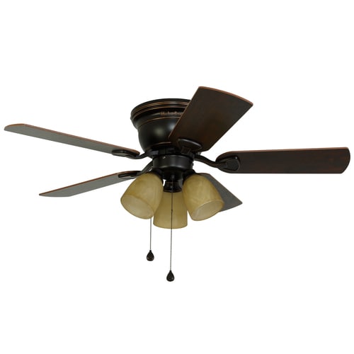 Harbor Breeze Centreville 42-in Oil Rubbed Bronze Incandescent Indoor ...