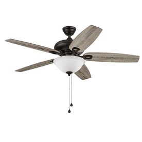 Harbor Breeze Coastal Creek 52-in Bronze LED Indoor Ceiling Fan (5-Blade)