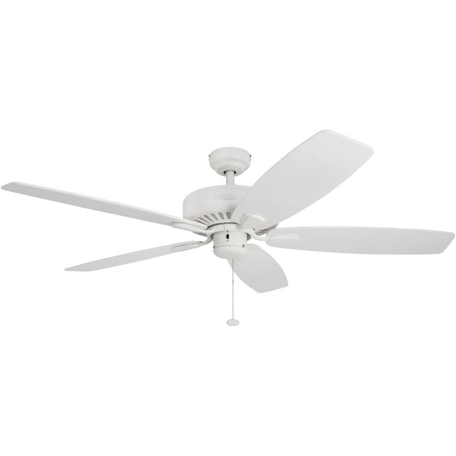 Honeywell Sutton 52in White Indoor Downrod Ceiling Fan (5blade) at