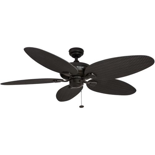 Honeywell Duval 52 In Satin Bronze Indoor Outdoor Ceiling Fan 5 Blade At Lowes Com