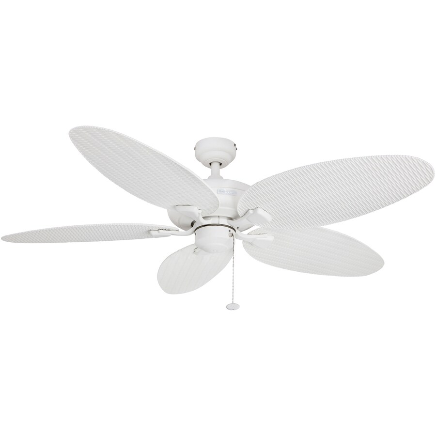 Honeywell Duval 52 In Satin White Indoor Outdoor Ceiling Fan 5