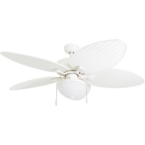 Honeywell Inland Breeze 52in Matte White LED Indoor Ceiling Fan with