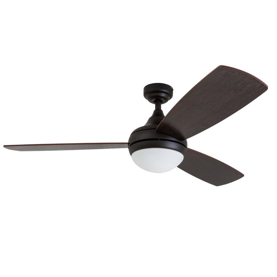 Palm Coast Kolleen 52-in Oil-Rubbed Bronze LED Indoor ...