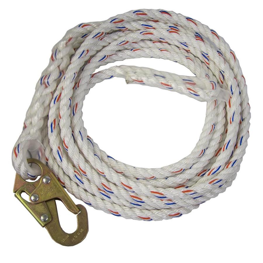 Guardian Fall Protection Polydac Rope w/Snap Hook in the Safety ...