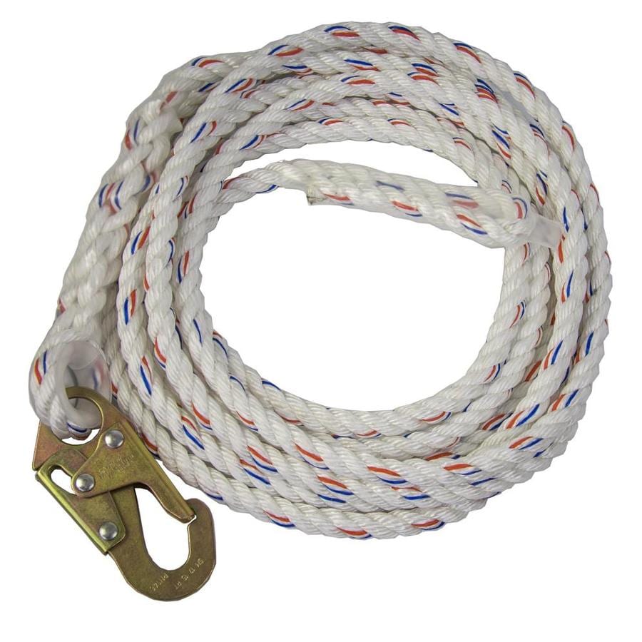 Guardian Fall Protection Polydac Rope w/Snap Hook at Lowes.com