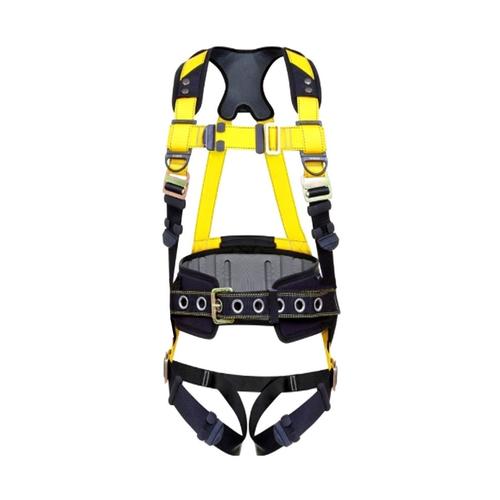Guardian Fall Protection Series 3 Harness with Waist Pad, XLXXL at