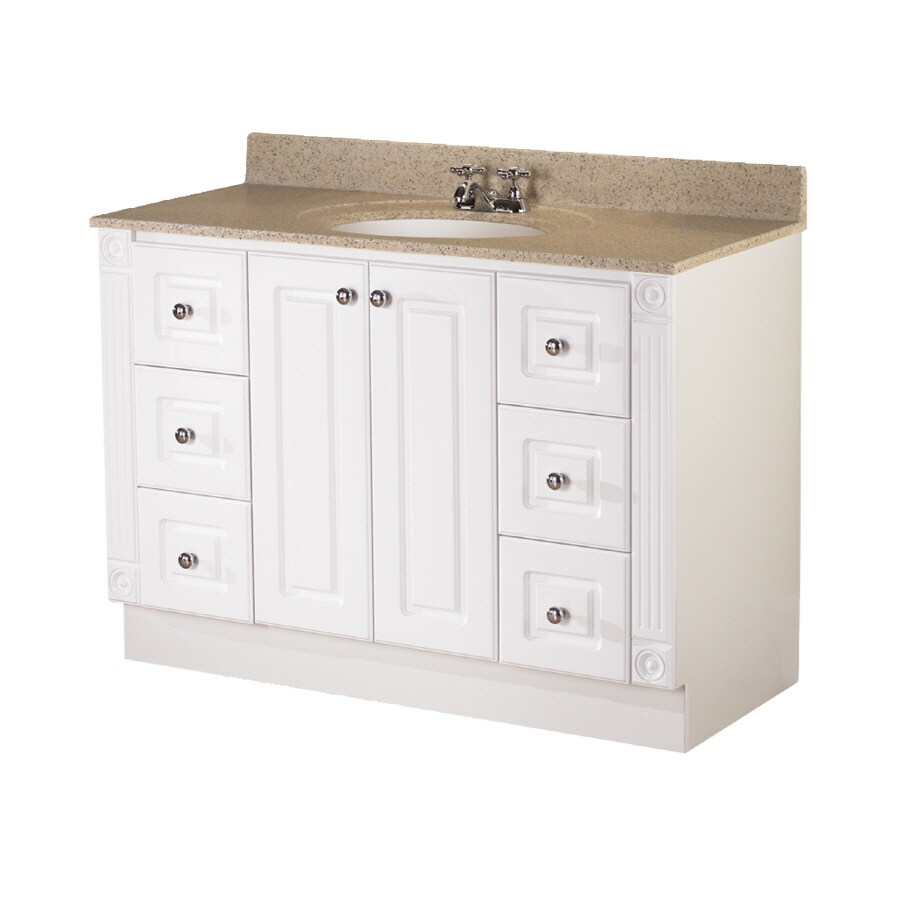 Magick Woods 49 In W X 22 D Cappuccino Single Sink Vanity Top At