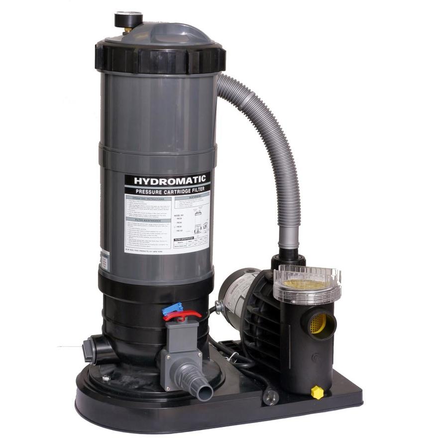 Blue Wave Hydro 90sq ft Cartridge Pool Filter System with Pump in the