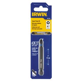 IRWIN 1/4-in x 3-in Phillips Impact Driver Bit