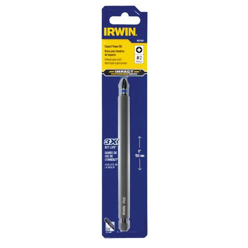 IRWIN Impact Phillips #2 Screwdriver Bit - 3-1/2 Inch Length, Professional Grade - View #6