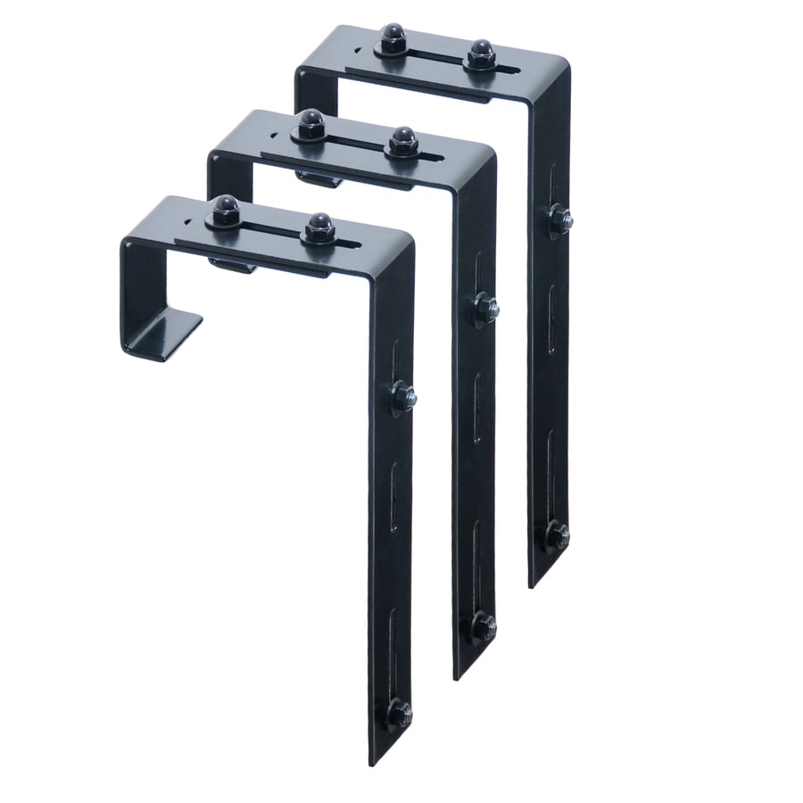 Shop Mayne 3Pack 5.75in Steel Window Box Brackets at